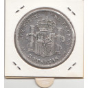 1878 - SPAGNA 5 Pesetas Alfonso XII  Circolata